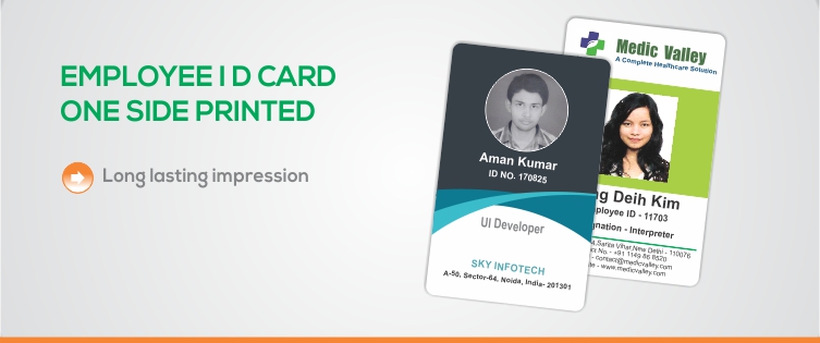 Employee ID Card-Single Side